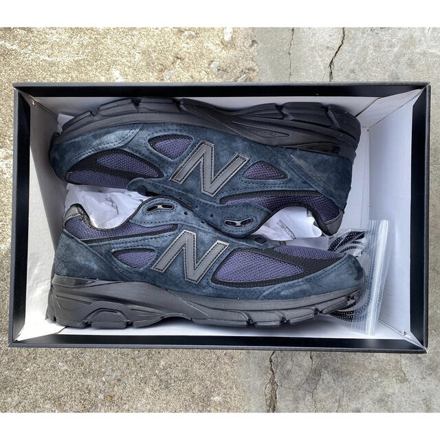 【新品未使用】JJJJound× NewBalance 990V4 "Navy"