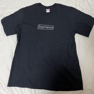 シュプリーム(Supreme)のSupreme KAWS Chalk Logo Tee(Tシャツ/カットソー(半袖/袖なし))