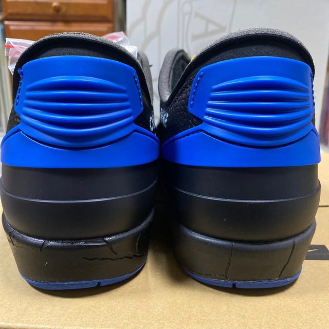 NIKE(ナイキ)の25.5cm Nike AIR JORDAN 2 LOW off white 黒 メンズの靴/シューズ(スニーカー)の商品写真