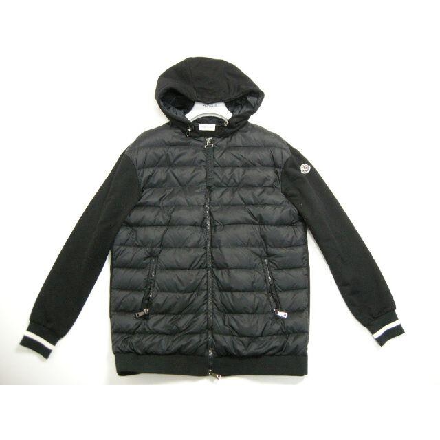 MONCLER(モンクレール)のサイズXS■モンクレール■新品ロング丈スウェット切替ダウンジャケット■レディース レディースのジャケット/アウター(ダウンジャケット)の商品写真