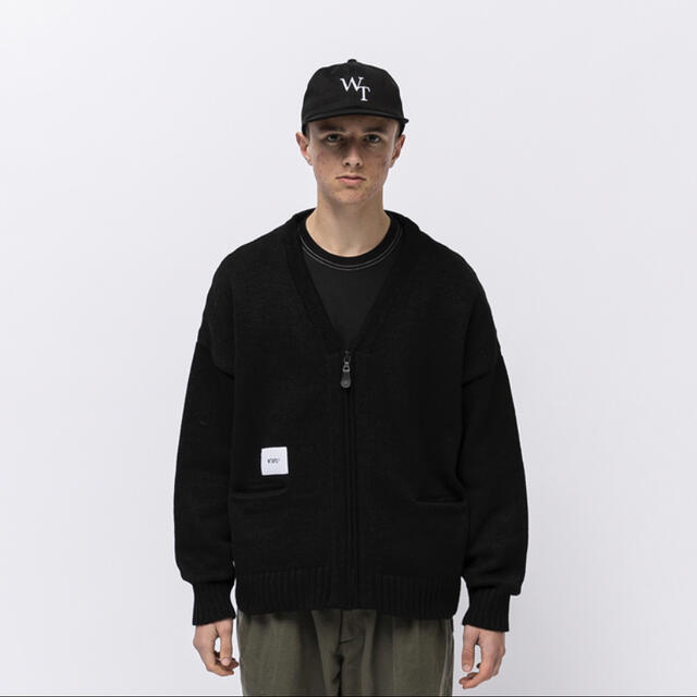 W)taps(ダブルタップス)の21AW WTAPS PALMER / SWEATER / POLY  L メンズのトップス(カーディガン)の商品写真