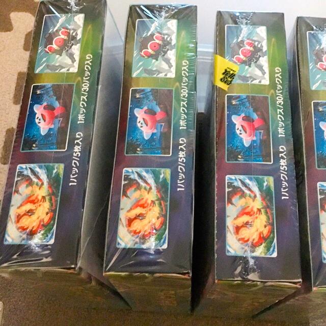 新品未開封!送料無料!ポケカ ポケモン 蒼空ストリーム 4ボックス box