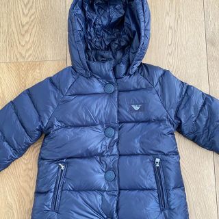 サイズ8A値下げ⭐︎ARMANI JUNIOR ダウンコート 130 8A 美品