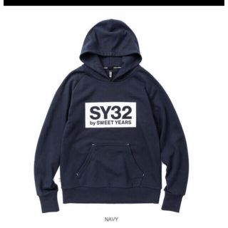 スウィートイヤーズ(SWEET YEARS)のSY32 bysweetyears BOX LOGO HOODIE新品M(パーカー)