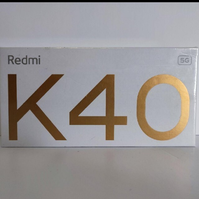 ANDROID(アンドロイド)の美品  Xiaomi Redmi K40 6GB/128GB 黒 グロロム化済 スマホ/家電/カメラのスマートフォン/携帯電話(スマートフォン本体)の商品写真