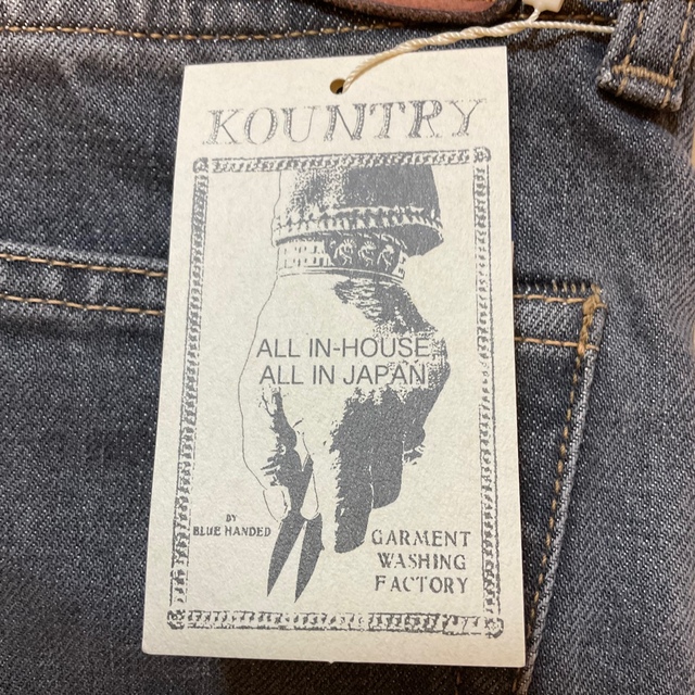 KAPITAL - KAPITAL ブラックデニム 5P モンキーCISCO(スタッズ KAPITAL - KAPITAL ブラックデニム 5P モンキーCISCO(スタッズ