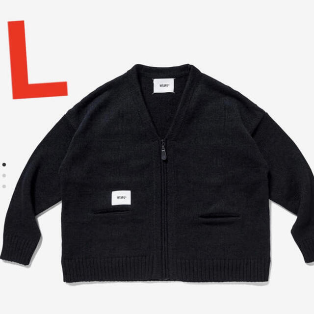 カーディガン21AW WTAPS PALMER / SWEATER / POLY  L