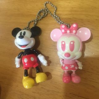 ディズニー(Disney)のディズニー Disney ミッキー ミニー キーホルダー セット mickey(キーホルダー)