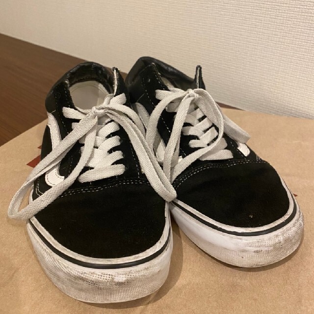 VANS(ヴァンズ)のバンズ オールド スクール ブラック ホワイト レディースの靴/シューズ(スニーカー)の商品写真