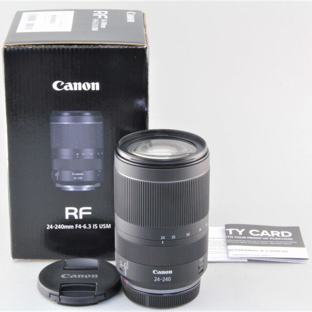 ほぼ新品 Canon RF 24-240mm F4-6.3 IS USM 元箱