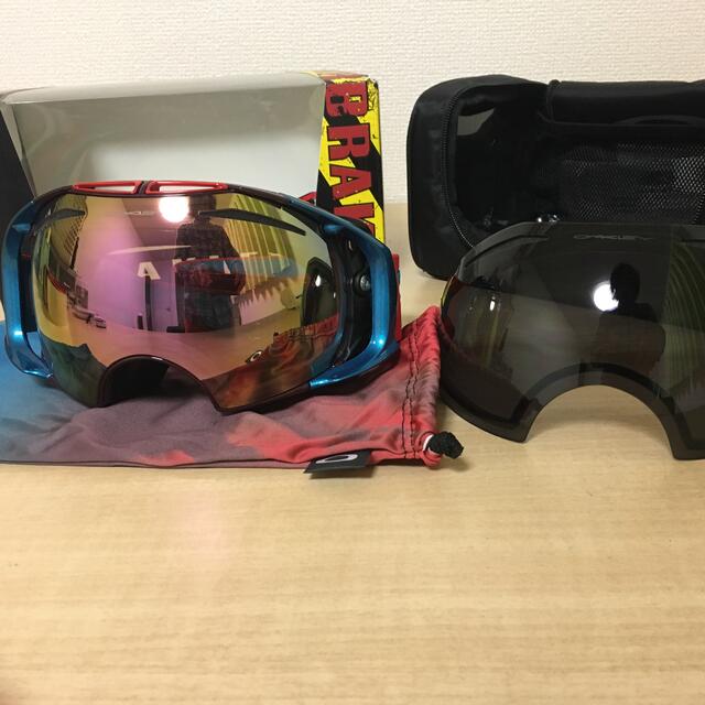 Oakley(オークリー)の新品　オークリー ゴーグル  AIRBRAKE エアブレイク　セスモリソン スポーツ/アウトドアのスノーボード(ウエア/装備)の商品写真