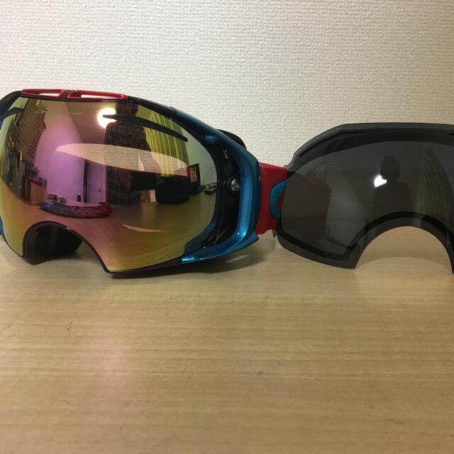 Oakley(オークリー)の新品　オークリー ゴーグル  AIRBRAKE エアブレイク　セスモリソン スポーツ/アウトドアのスノーボード(ウエア/装備)の商品写真