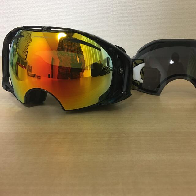 Oakley(オークリー)の新品　オークリー ゴーグル  AIRBRAKE エアブレイク　ショーンモデル スポーツ/アウトドアのスノーボード(ウエア/装備)の商品写真