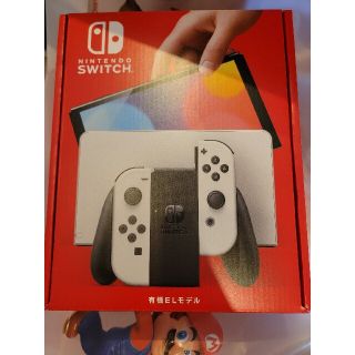 ニンテンドースイッチ(Nintendo Switch)のNintendo Switch　ニンテンドースイッチ　有機ELモデル　ホワイト　(家庭用ゲーム機本体)