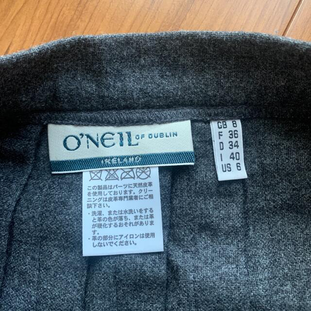 O'NEILL(オニール)のオニールオブダブリン　グレー スカート　8 レディースのスカート(ひざ丈スカート)の商品写真