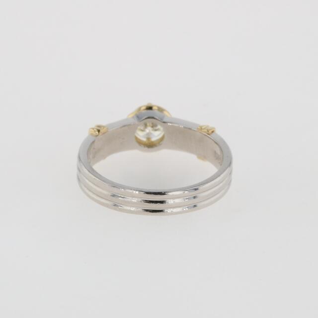 ダイヤモンド デザインリング 11号 Pt900 【中古】 レディースのアクセサリー(リング(指輪))の商品写真