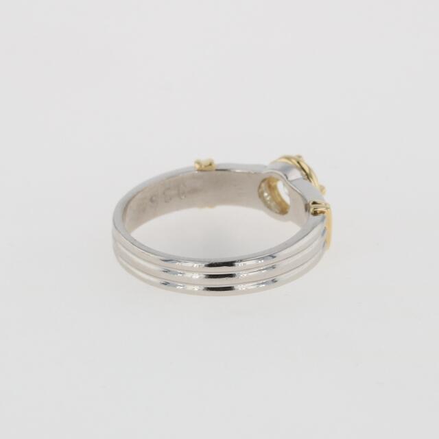 ダイヤモンド デザインリング 11号 Pt900 【中古】 レディースのアクセサリー(リング(指輪))の商品写真