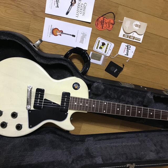 【超安い】 Gibson - カスタムショップ1960レスポールスペシャルTVWHITE335 Gibson エレキギター