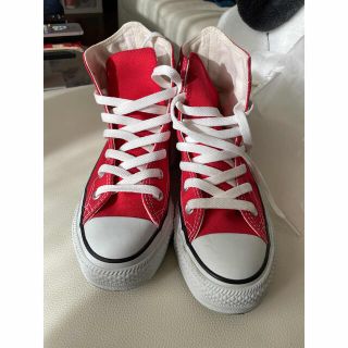 コンバース(CONVERSE)のコンバース ハイカット 赤(スニーカー)