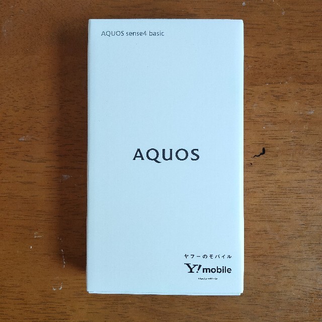 AQUOS(アクオス)のSHARP AQUOS sense4 basic 新品、末使用 スマホ/家電/カメラのスマートフォン/携帯電話(スマートフォン本体)の商品写真