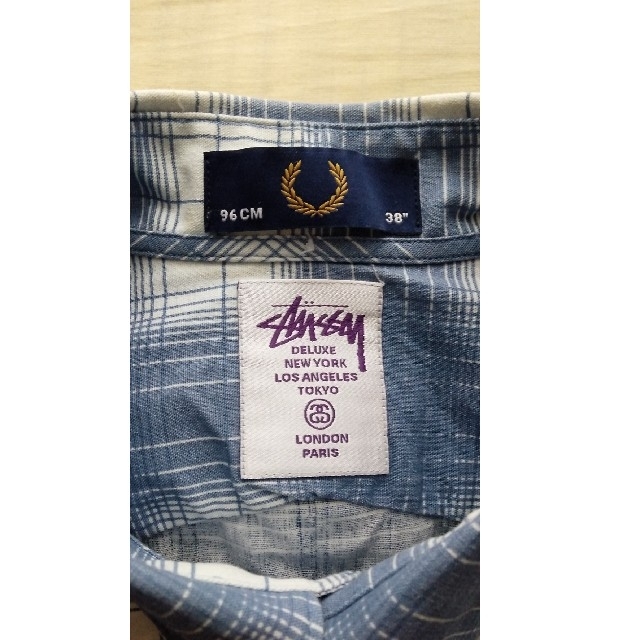 STUSSY(ステューシー)のFRED PERRY×STUSSY DELUXE★コラボ シャツ メンズのトップス(シャツ)の商品写真