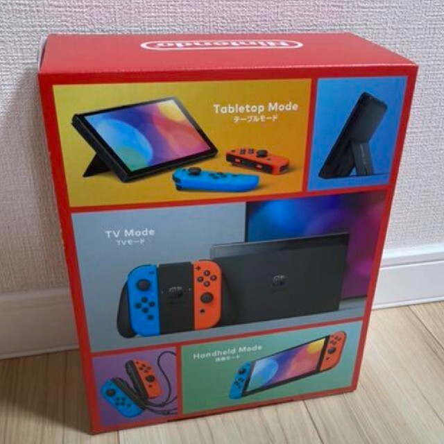任天堂Switch 有機ELモデル 本体 Nintendo Switch エンタメ/ホビーのゲームソフト/ゲーム機本体(家庭用ゲーム機本体)の商品写真