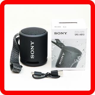ソニー(SONY)の美品 ●SONY SRS-XB13 ブラック 黒 Bluetooth スピーカー(スピーカー)