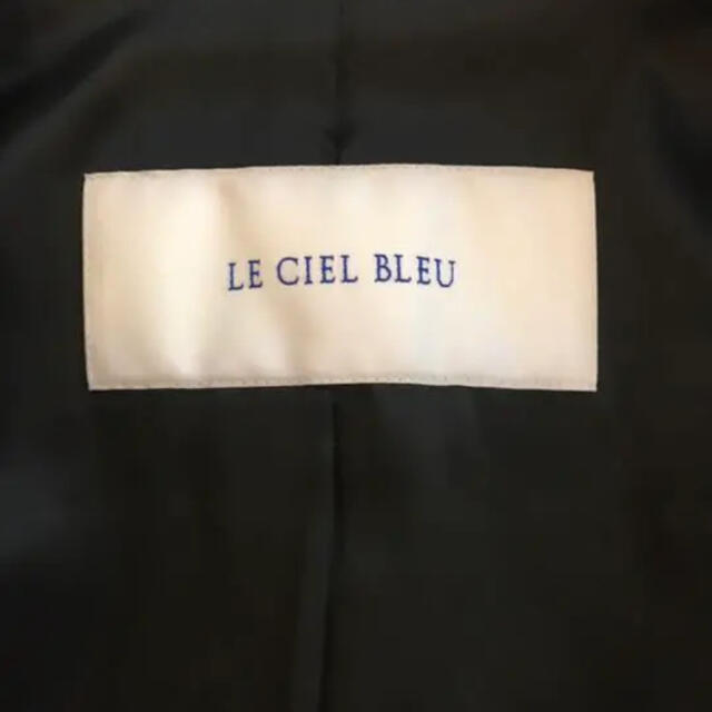 LE CIEL BLEU(ルシェルブルー)の美品　LE CIEL BLEU チェスター コート　 レディースのジャケット/アウター(チェスターコート)の商品写真