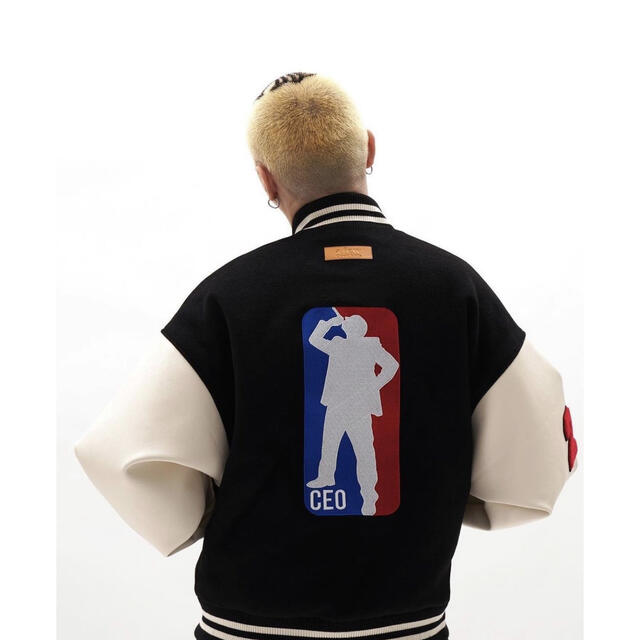 a few good kids CEO COLLAGE JACKET XL メンズのジャケット/アウター(スタジャン)の商品写真