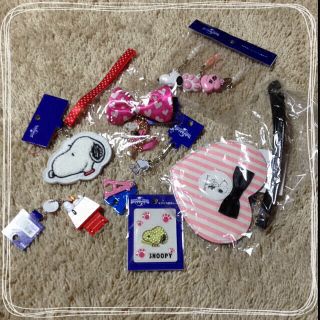 スヌーピーグッズセット8点セット♡(キーホルダー)