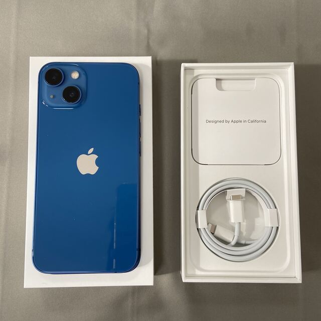 新品 iPhone13 128GB ブルー Apple版SIMフリー 4