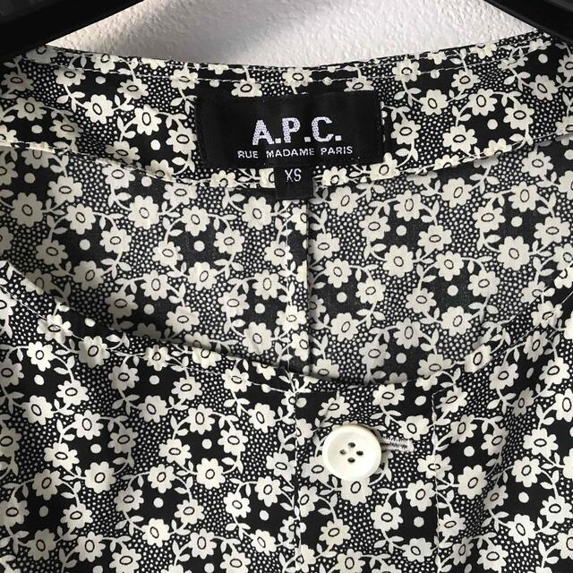 美品 A.P.C.花柄サロペット S