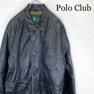 ポロクラブ(Polo Club)のB1  Polo Club 革ジャン レザージャケット　ビンテージ(レザージャケット)