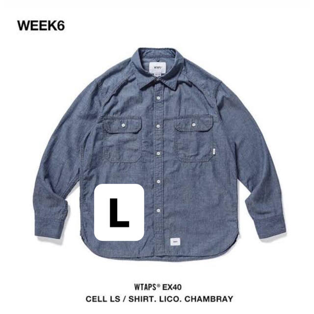 WTAPS CELL LS / SHIRT.LICO. CHAMBRAY L