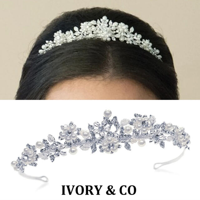 IVORY&Co.  sophie パールティアラ