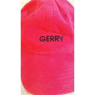 ジェリー(GERRY)の【新品】GERRY/ジェリー/コーデュロイキャップ/えんじ(キャップ)