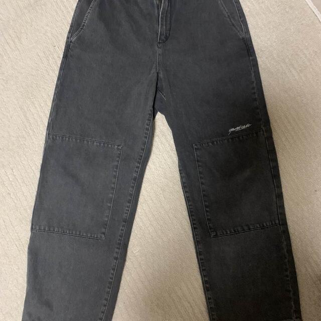 yardsale panel denim black Mサイズ 即発送可能様専用 Yardsale デニムパンツ 即完売