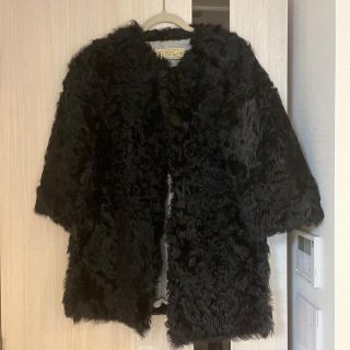 me couture フェイクファーコート 鈴木えみ着