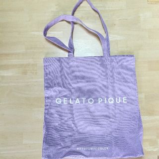 ジェラートピケ(gelato pique)のジェラートピケ(紫)(トートバッグ)