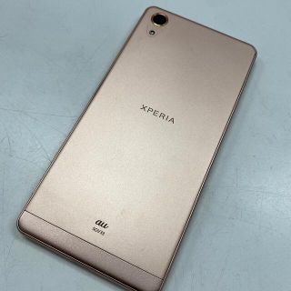 エクスペリア(Xperia)のSIMフリー Xperia X SOV33 ローズゴールド(スマートフォン本体)