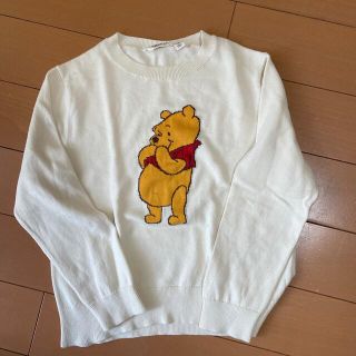 ユニクロ(UNIQLO)のプーさん　セーター(ニット)