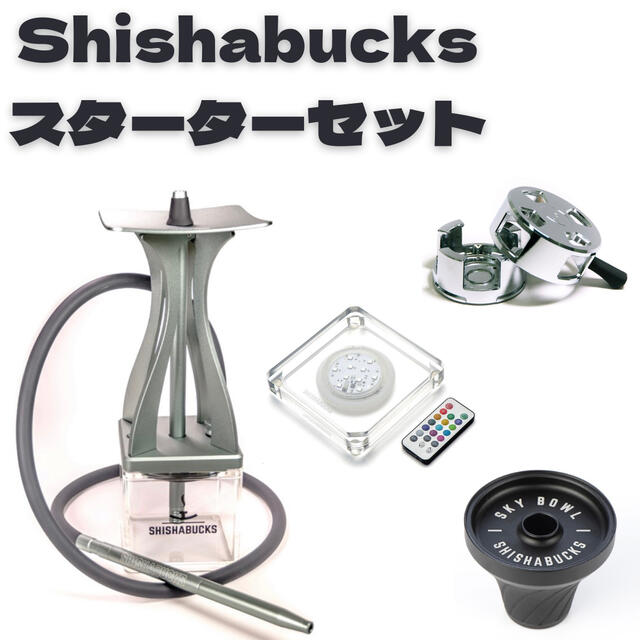 SHISHABUCKS シーシャバックス CLOUD MINI 初心者セット メンズのファッション小物(タバコグッズ)の商品写真