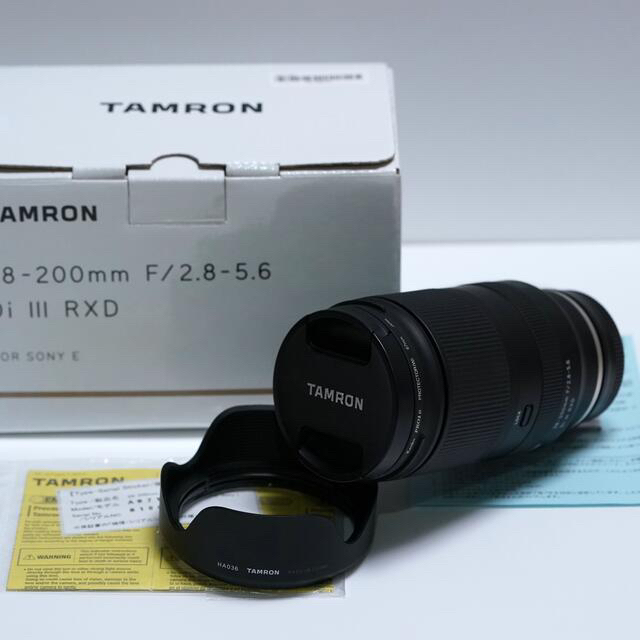 TAMRON(タムロン)のTAMRON 28-200F2.8-5.6 DI III RXD A071ソニー スマホ/家電/カメラのカメラ(レンズ(ズーム))の商品写真