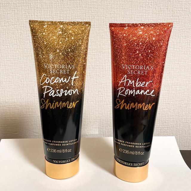 Victoria's Secret(ヴィクトリアズシークレット)のヴィクトリアシークレット SHIMMER LOTION 2本セット コスメ/美容のボディケア(ボディローション/ミルク)の商品写真