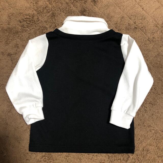 西松屋(ニシマツヤ)の蝶ネクタイ付きシャツ キッズ/ベビー/マタニティのキッズ服男の子用(90cm~)(ドレス/フォーマル)の商品写真