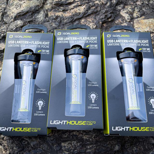 ゴールゼロ3個 GOALZERO LIGHTHOUSE MICRO FLASH 注目の福袋