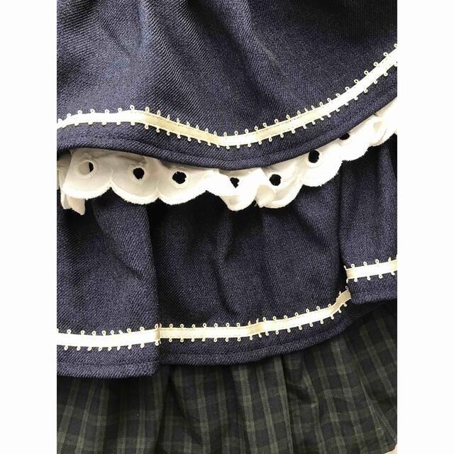 Shirley Temple(シャーリーテンプル)のシャーリーテンプル    スカート　１３０ キッズ/ベビー/マタニティのキッズ服女の子用(90cm~)(スカート)の商品写真