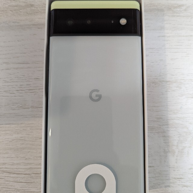 Google Pixel(グーグルピクセル)のGoogle Pixel6 256GB Sorta Seafoam 新品 スマホ/家電/カメラのスマートフォン/携帯電話(スマートフォン本体)の商品写真