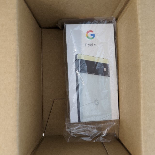 Google Pixel(グーグルピクセル)のGoogle Pixel6 256GB Sorta Seafoam 新品 スマホ/家電/カメラのスマートフォン/携帯電話(スマートフォン本体)の商品写真