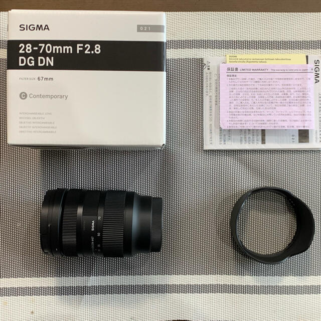 全国宅配無料 - SIGMA 28-70mm Eマウント SONY DN DG F2.8 レンズ(ズーム)